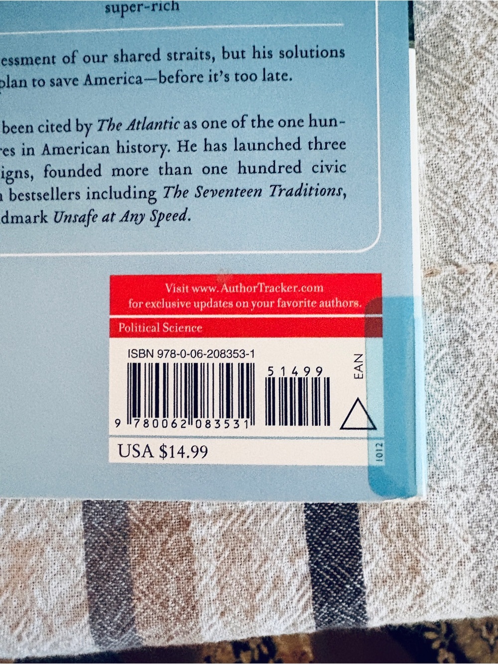 The Seventeen Solutions by Ralph Nader Soft Cover Book 2012 Ex Library Politics - Picture 5 of 10